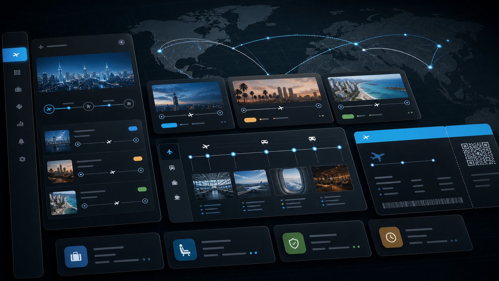 Flights Flow route planning workspace preview